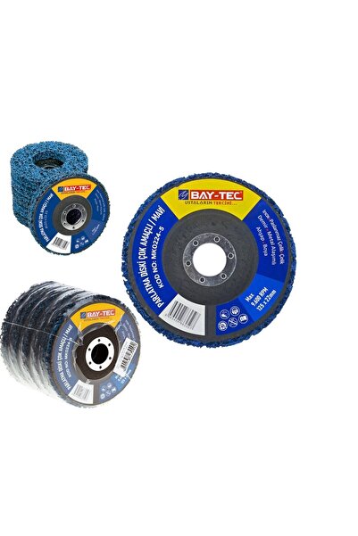 Sedef 125 mm Parlatma Diski Çok Amaçlı Mavi MK0224-5