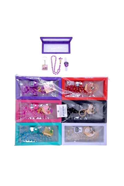 GENERAL'S Islamic Gift Favors - Pack of 12 Clear Frames with Prayer Beads, Digital Counter Ring, and Keychain