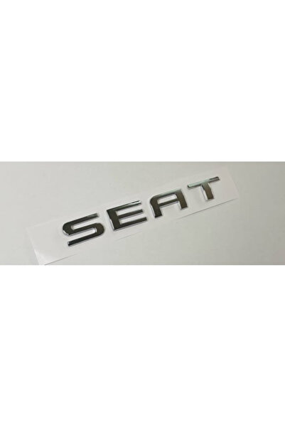 Yan Sanayi Seat Chrome Trunk Lettering Seat 1999>2007 Compatible