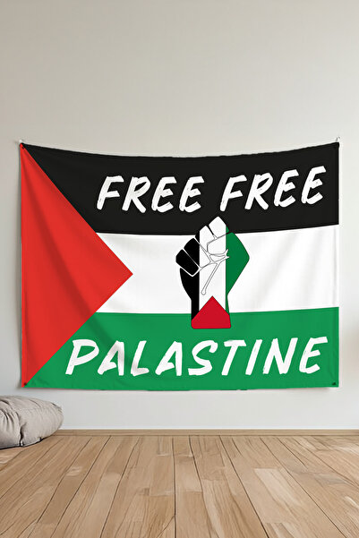 Charmbi غطاء جداري مجاني بتصميم فيلم فلسطين، مصنوع من قماش عالي الجودة لتزيين...