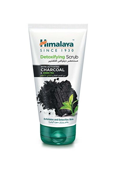 Himalaya مقشر الوجه بالفحم لإزالة السموم، شفاف 150 مل
