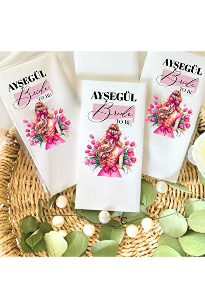 Lion Baskı ve Organizasyon Bride baskılı Peçete 20 Adet