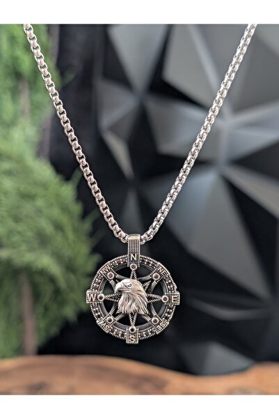 cheetahquality 925 Ayar Gümüş Özel Yapım Handmade Erkek Kolye