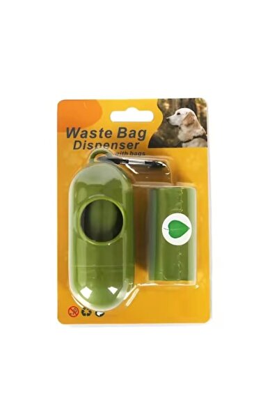 SUPER TRENDS Dispenser portabil în formă de capsulă + 1 rolă 15 pungi, SUPER ...