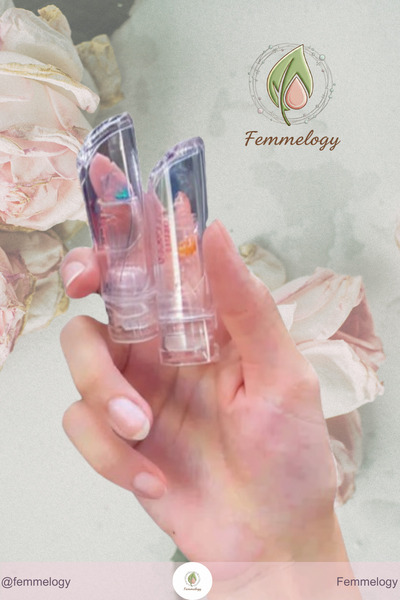 Femmelogy Çiçekli Ruj ile Size Özel Doğal Pembe Dudaklar - Cilt pH'ına Göre Renk Değiştirir 2’Li Set