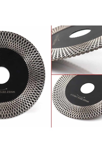 Romania Disc diamantat X-Turbo – înaltă calitate, pentru tăiere și șlefuire 115 mm