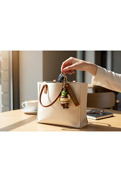 ÇERÇİ MELEK Shrek Figürlü Anahtarlık & Çanta Süsü