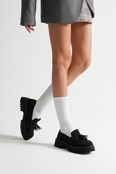 MFT AYAKKABI Жіночі мокасини Loafer Casual з бахромою Повсякденне взуття