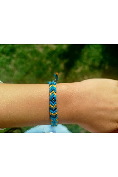 Şengül El emegi ip örgü bileklik