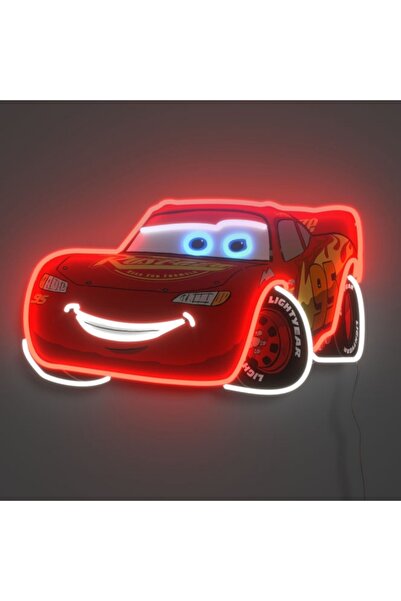 KAMER NEON LED IŞIKLI ŞİMŞEK McQueen POP ART