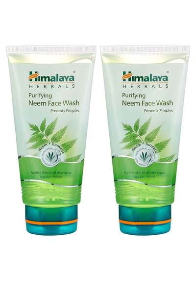 Himalaya 2-Piece Purifying Neem Face Wash Set Multicolour 2 x 150ml