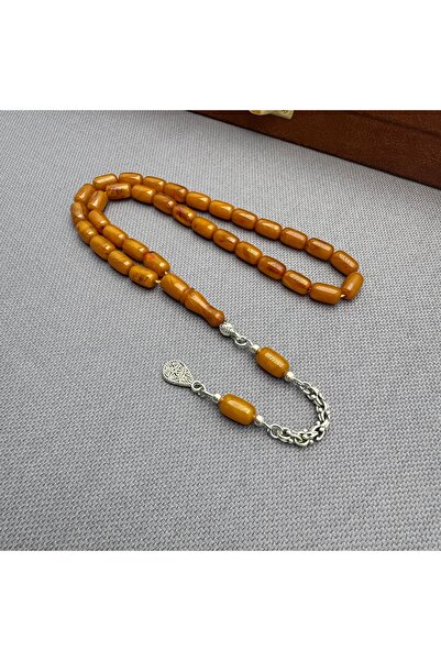 ASLAN Tesbih Alpaka Püsküllü Bürokrat Bilek Boy Hareli Sütlü Kahve Sıkma Kehr...