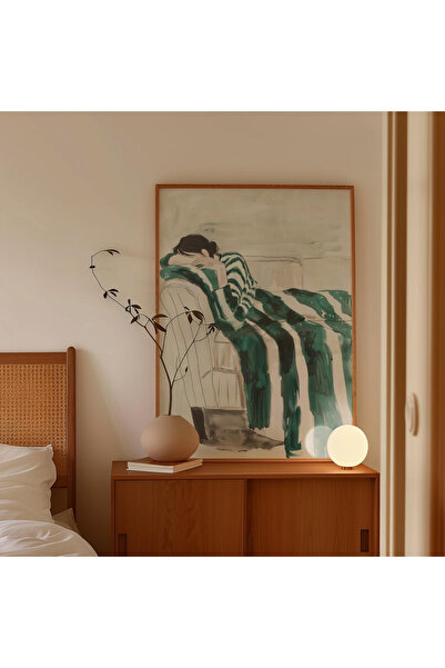 Tuba Decor Tablo dintr-o singură bucată cu rame din lemn pentru sufragerie, s...