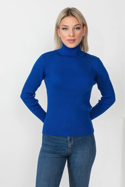 Rublays سترة بياقة مدورة من القطن للجنسين