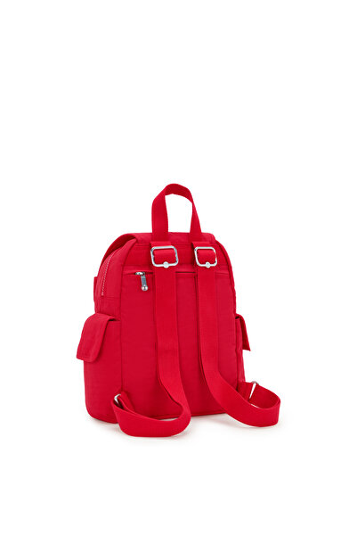 Kipling مجموعة سيتي باك ميني أحمر روج