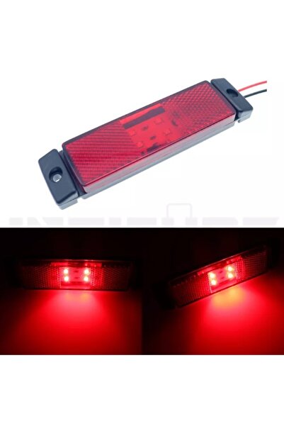 AHMET OTOMOTİV 4 LEDLİ DEKORATİF LAMBA SİDE MARKER YAN-ÖN-ARKA TIR-KAMYON-KAR...