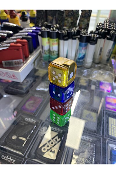 TORCH Zarlı Model Işıklı Yeşil Jet Yanan Çakmak