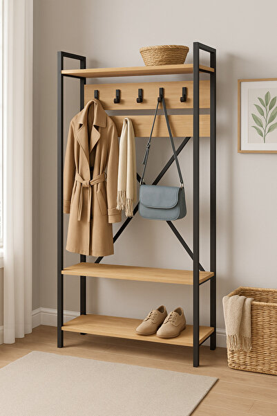 CD Velmira Portmanto Askılık Kapı Yanı Askılık Kıyafet, Ayakkabılık