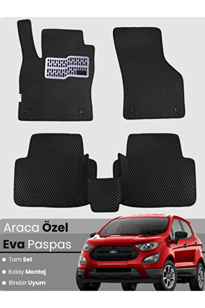 stiloto مجموعة كاملة من دواسات EVA متوافقة مع فورد إيكوسبورت (2013-2024) - مخ...