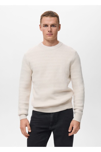 MANGO Man Kalıplı triko kazak