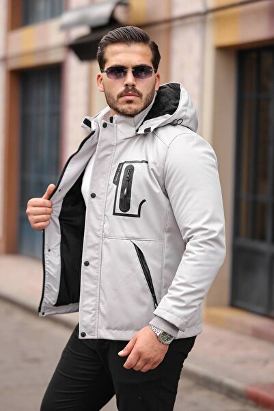 KOCCI Yeni Sezon Su Ve Soğuk Geçirmez Softshell Outdoor Kışlık Erkek Ceket Mont