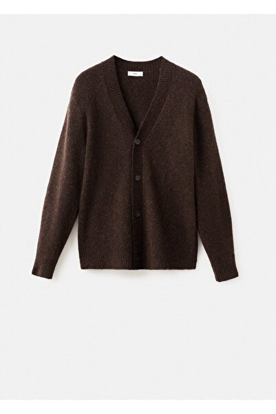 MANGO Man Yün karışımı triko hırka