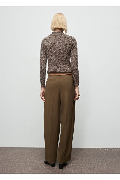 MANGO Woman Perkins yaka kırçıllı kazak