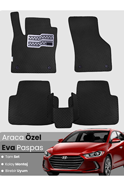 Genel Markalar HYUNDAİ ELANTRA (2016-2020) Uyumlu EVA Paspas Tam Set–Araca Öz...