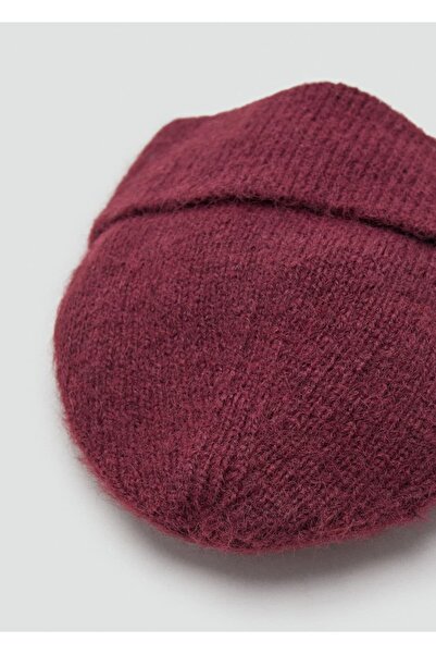 MANGO Woman Ribana triko şapka