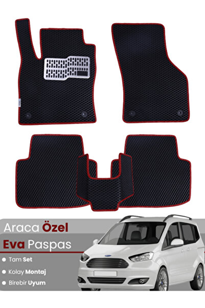 Genel Markalar FORD COURIER (2013-2023) Uyumlu EVA Paspas Tam Set–Araca Özel,...