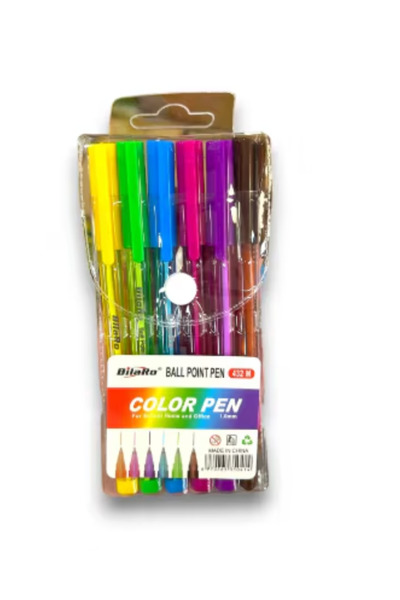 OEM Set of 6 Bilaro Colored Pens