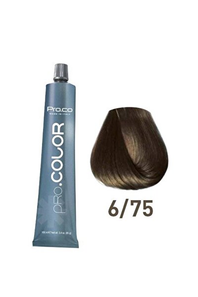 Procolor Vopsea de păr profesională PRO.COLOR 100 ml - Pro.Co - 6/75 Blond în...