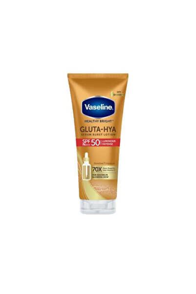 Vaseline فازلين سيروم ولوشن 180 مل جلوتا هيا SPF50 لاقصى حمايه وبشره مشرقه