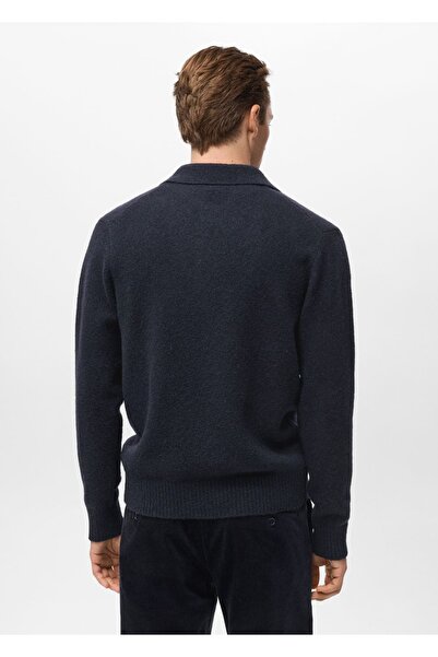 MANGO Man Yün karışımı triko hırka