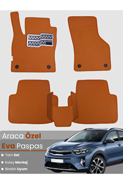 Genel Markalar KİA STONİC (2017-2025) Uyumlu EVA Paspas Tam Set–Araca Özel,Ko...