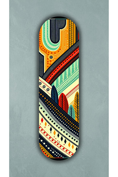 Korhan Atölye Afrikanın Rengi - Dekoratif 4mm MDF Duvar Panosu (75x20 cm)