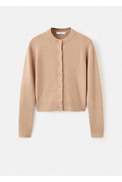 MANGO Woman Triko düğmeli hırka