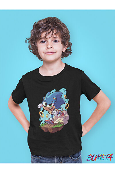 Bumeta تي شيرت سونيك تشيبي جيم للأطفال