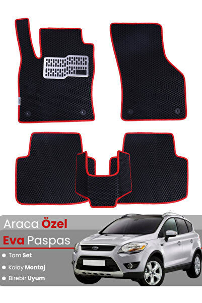 Guerrino مجموعة كاملة من دواسات EVA متوافقة مع فورد كوجا 1 (2008-2012) - مخصص...