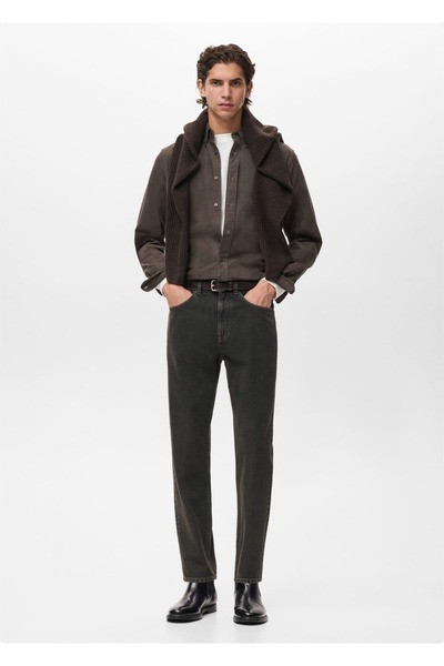 MANGO Man Lori tapered fit jean pantolon