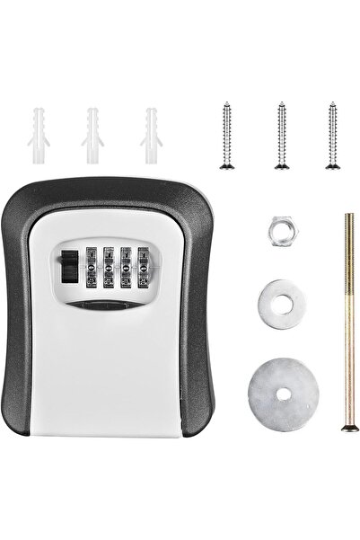 OEM Seif metalic cu cheie, cu combinație, impermeabil, din plastic și metal, ...