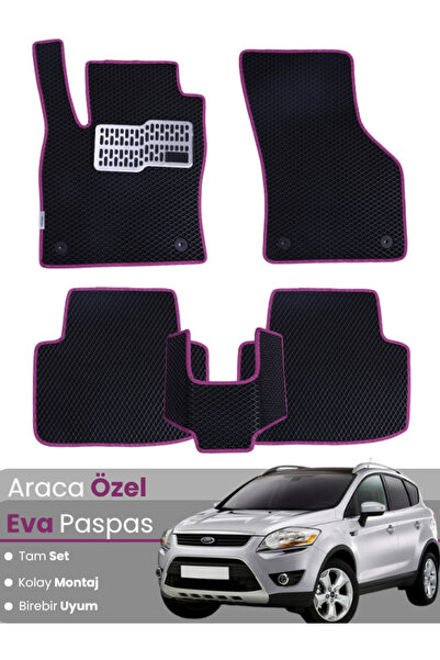 Guerrino مجموعة كاملة من دواسات EVA متوافقة مع فورد كوجا 1 (2008-2012) - مخصص...