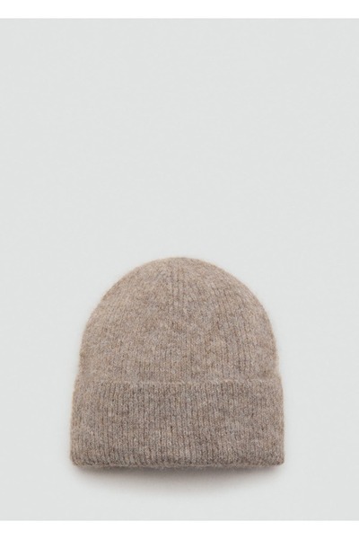 MANGO Woman Ribana triko şapka