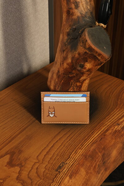 ABAR Batman Baskılı Kimlik Uyumlu Cüzdan, El Yapımı Kartlık, Batman Figürlü, ...