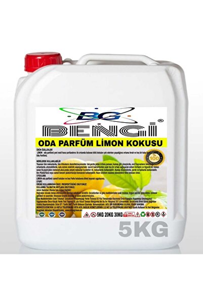 Oda Parfüm Limon Kokulu 5kg