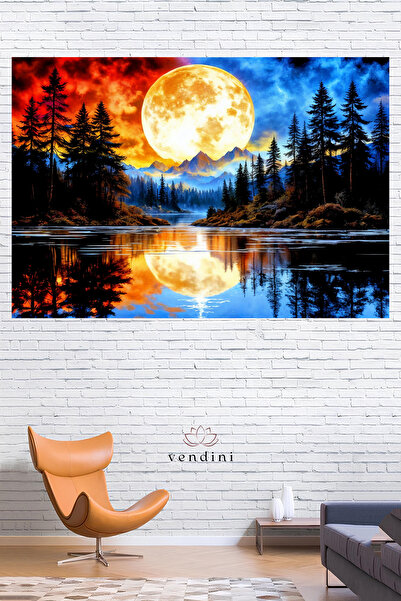 Vendini Kaliteli Kumaş, Canlı Renkler Duvar Halısı Duvar Örtüsü Wall Tapestry