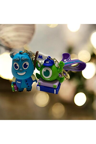 ÇERÇİ MELEK Monsters Figured Keychain / Bag Ornament Set of 2