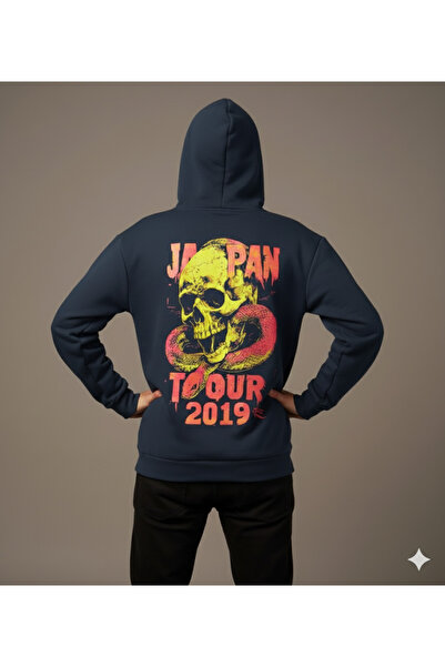 By Caspita Fashion Lenithra Japan Tour με στάμπα στο πίσω μέρος, Unisex Overs...