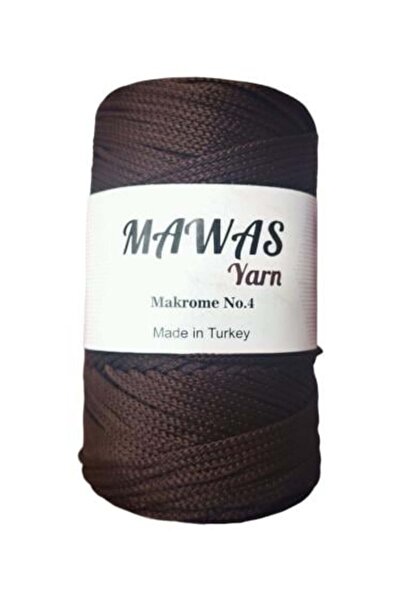 YARN حبل مكرمية سلسلة بوليستر مقاس 3mm صناعة تركية عدد 2 بكرة
