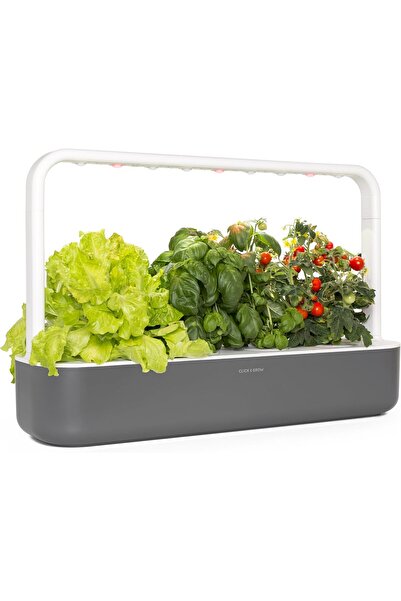 Click and Grow & طقم حديقة أعشاب داخلية مع إضاءة | أسهل من نظام الزراعة المائ...